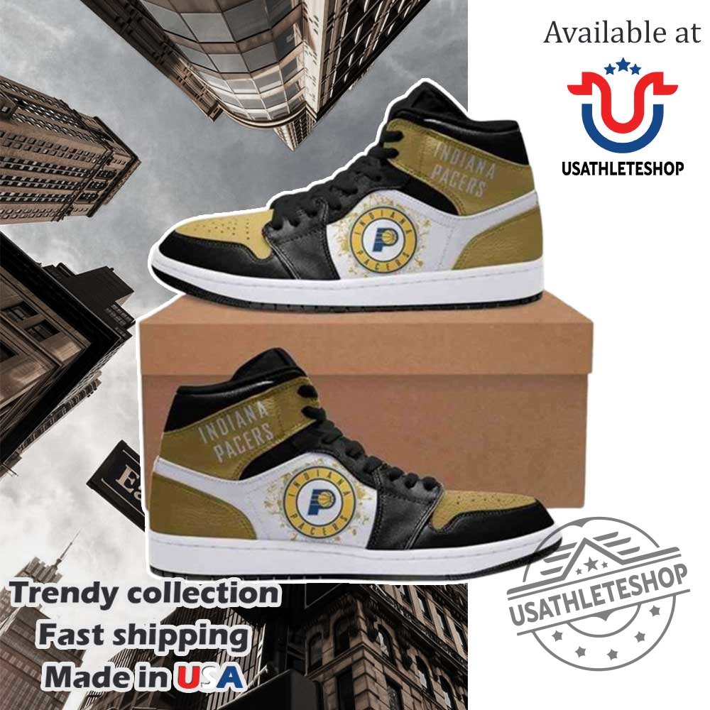 Indiana Pacers Nba Ha02 Custom Air Jordan Shoes
