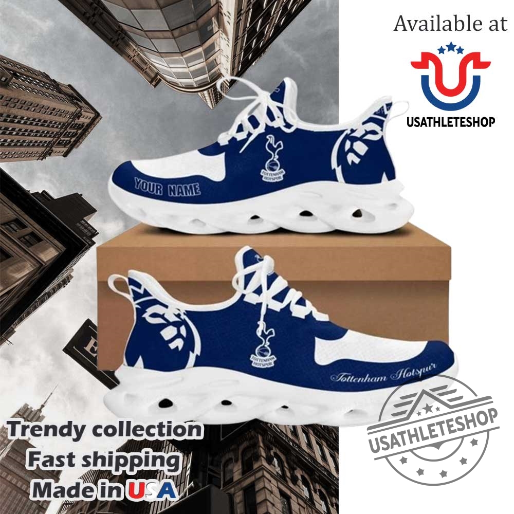 Tottenham Hotspur Fc Navy Max Sole Sneakers Shoes