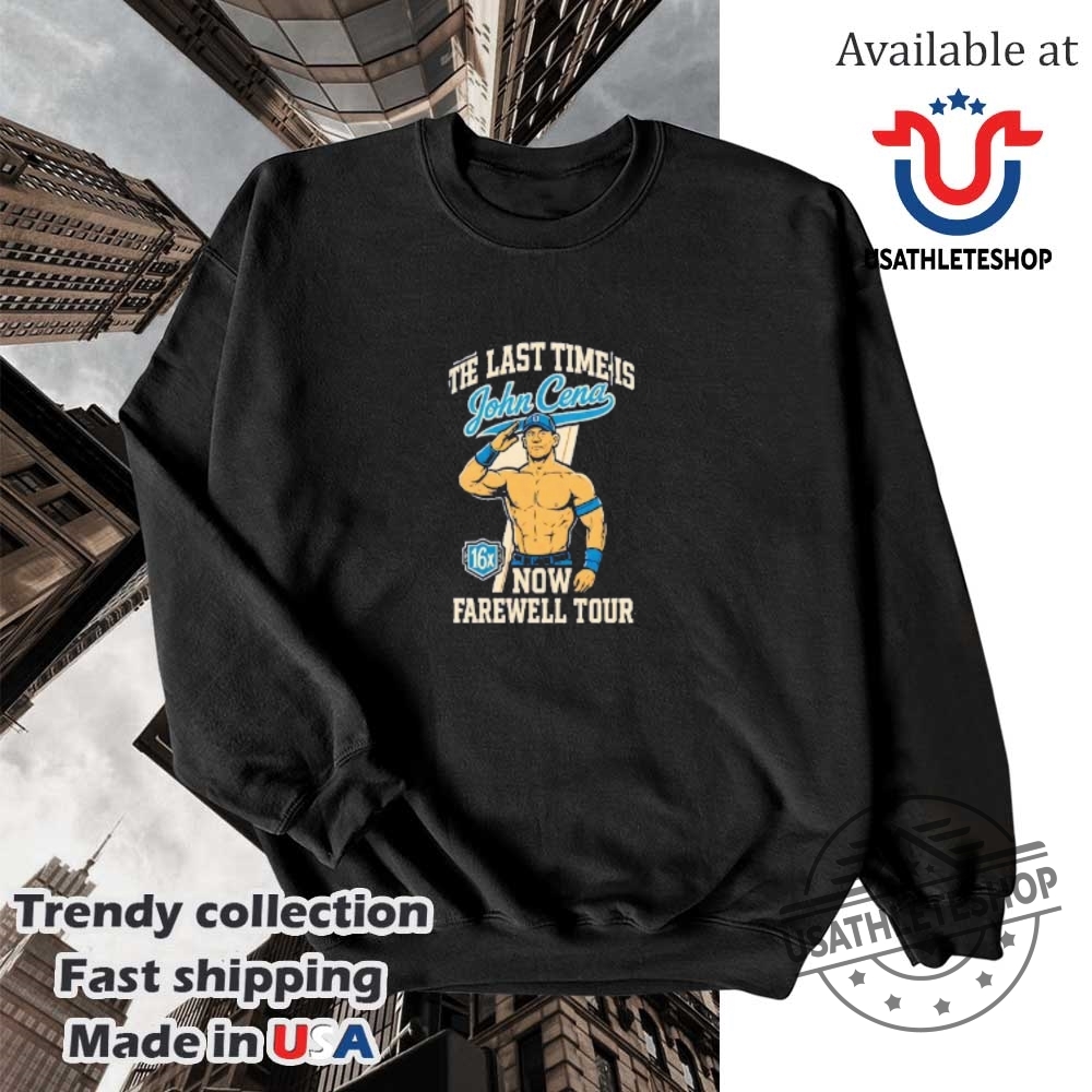 The Last Time Is John Cena Now Farewell Tour Wwe Champion Shirt 5 The last time is John Cena now farewell tour WWE Champion shirt