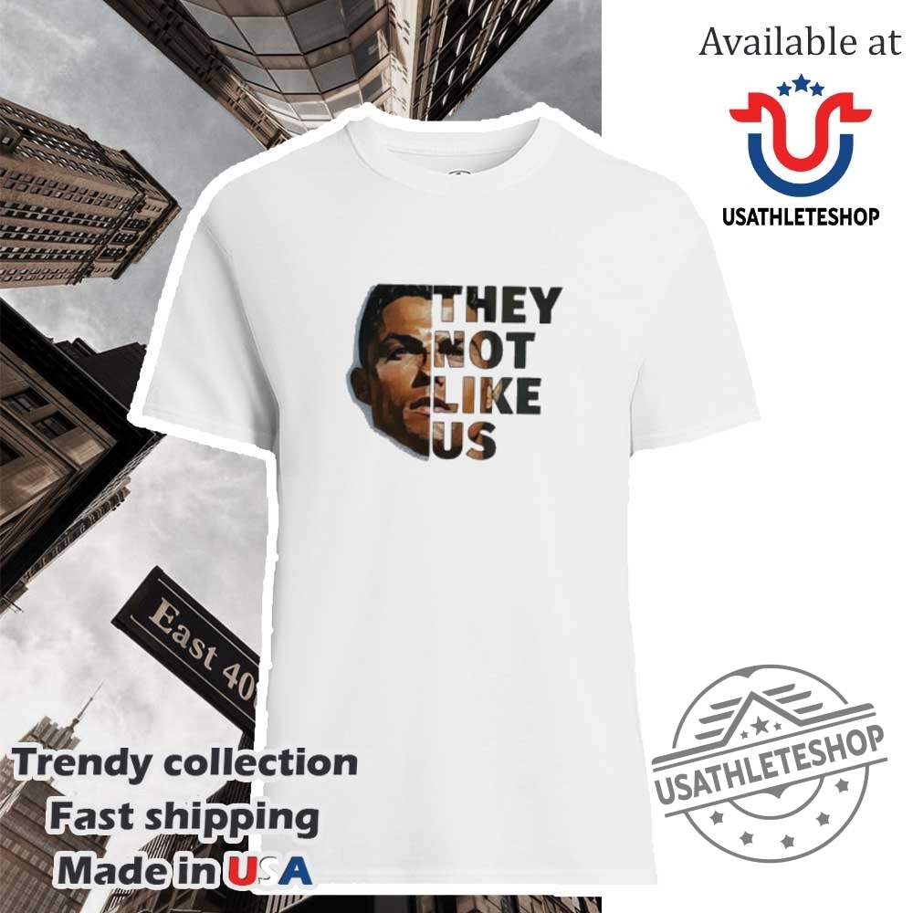 Cristiano Ronaldo They Not Like Us Real Madrid Cf Shirt