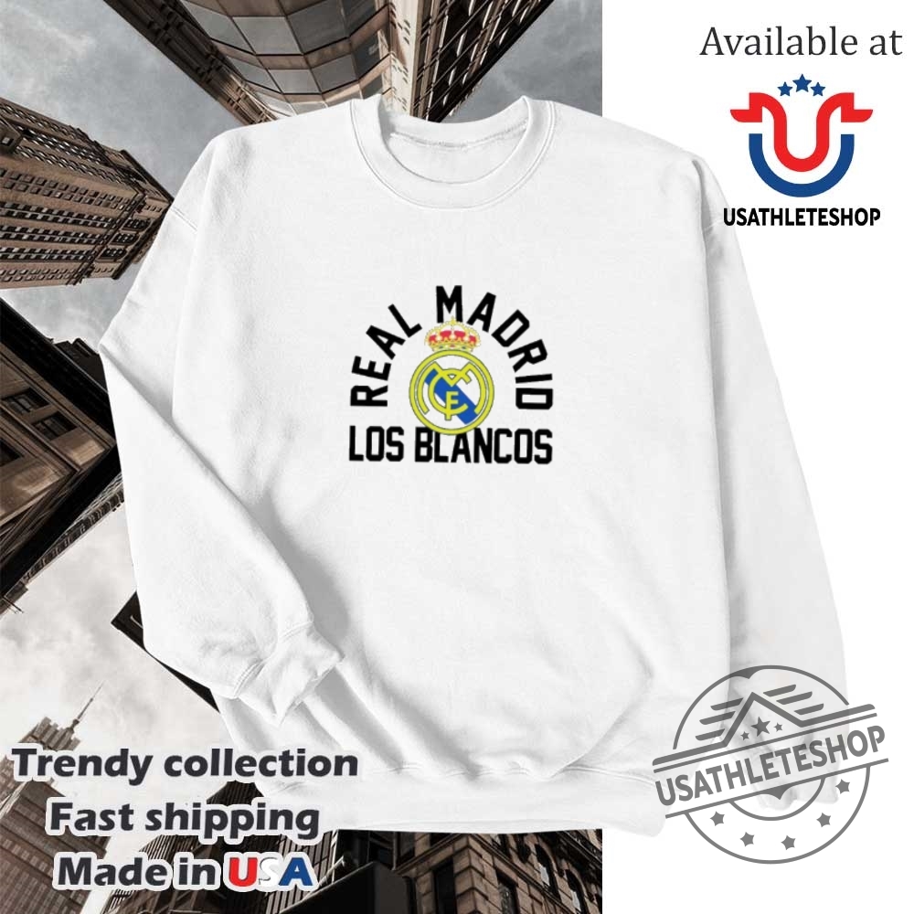 Real Madrid Fc Los Blancos Logo Shirt 5 Real Madrid FC Los Blancos logo shirt