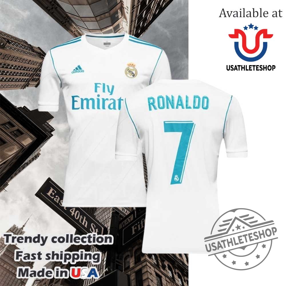 Real Madrid Ronaldo 7 Away Soccer Jersey