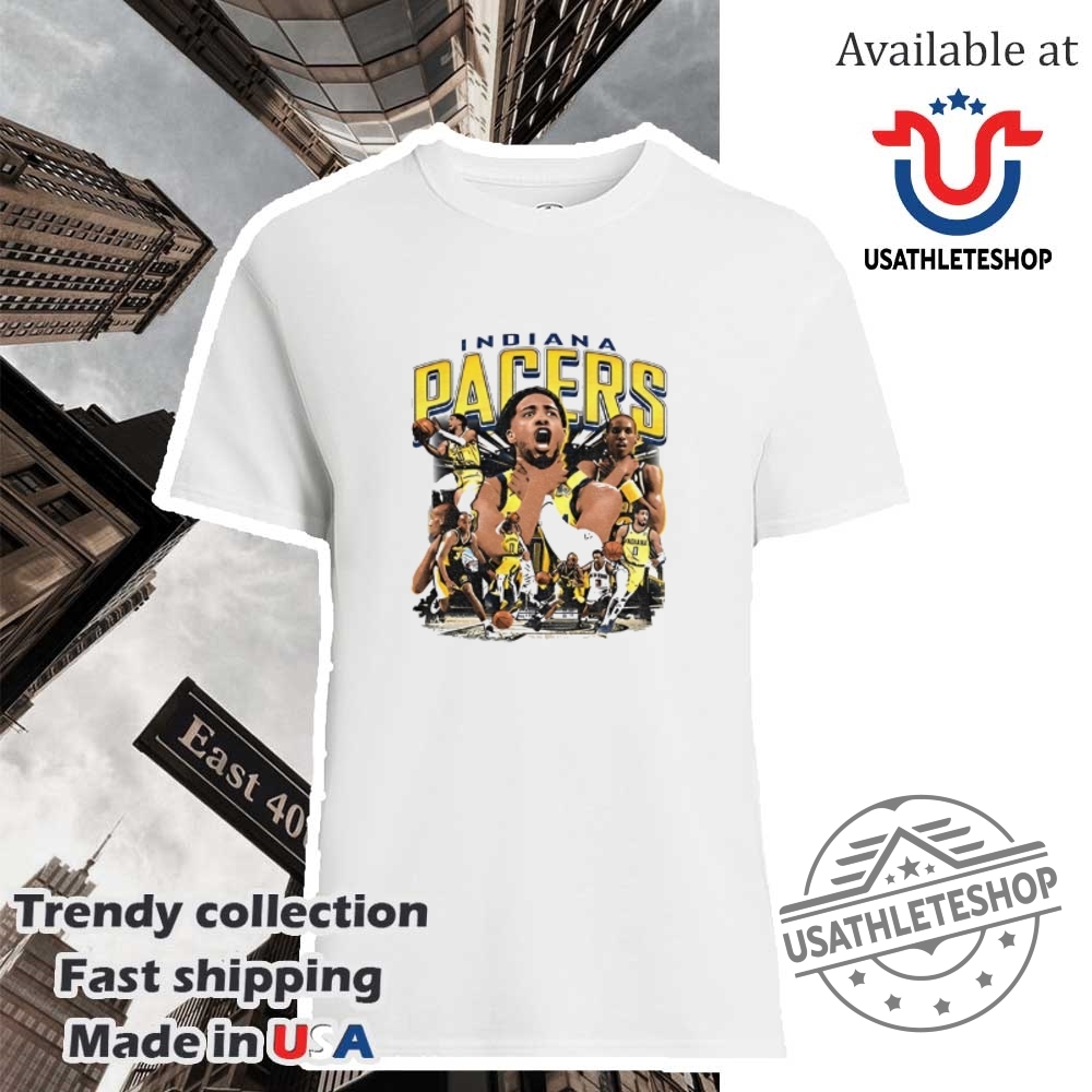 Tyrese Haliburton Choke Indiana Pacers Nba Basketball Player Graphic Shirt