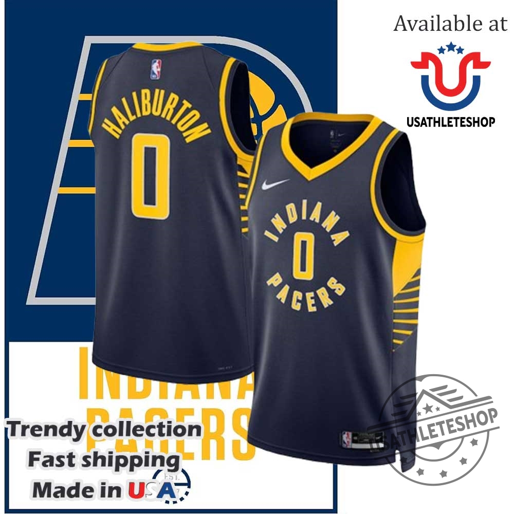 Indiana Pacers Haliburton Icon Jersey