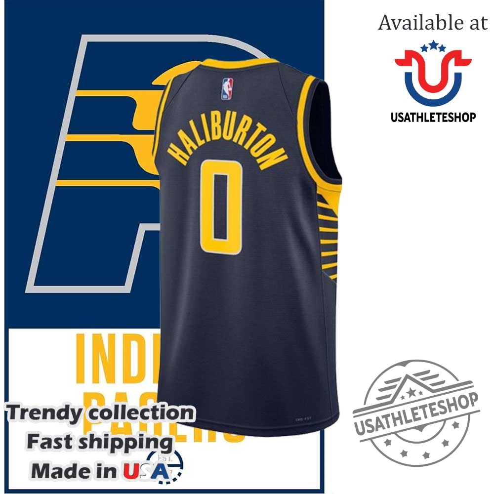 Indiana Pacers Haliburton Icon Jersey 7 Indiana Pacers Haliburton Icon Jersey