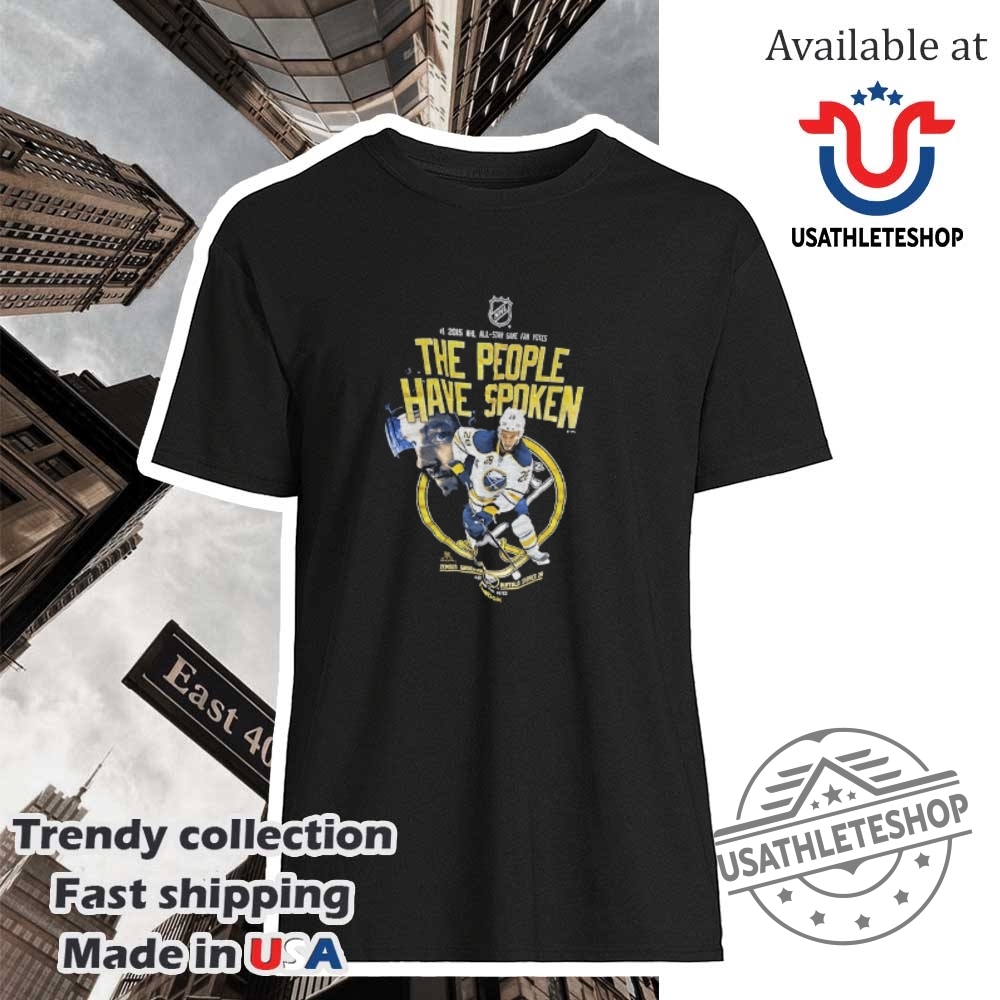 "Top Must-Have Jerseys and Shirts for Sports Enthusiasts in 2023" 13 Zemgus Girgensons Buffalo Sabres Nhl Hockey 2025 All Star The People Have Spoken Shirt