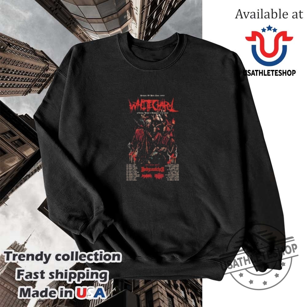 Whitechapel The Rituals Of Hate Fall North American Tour 2025 Shirt 5 Whitechapel The Rituals Of Hate Fall North American Tour 2025 Shirt