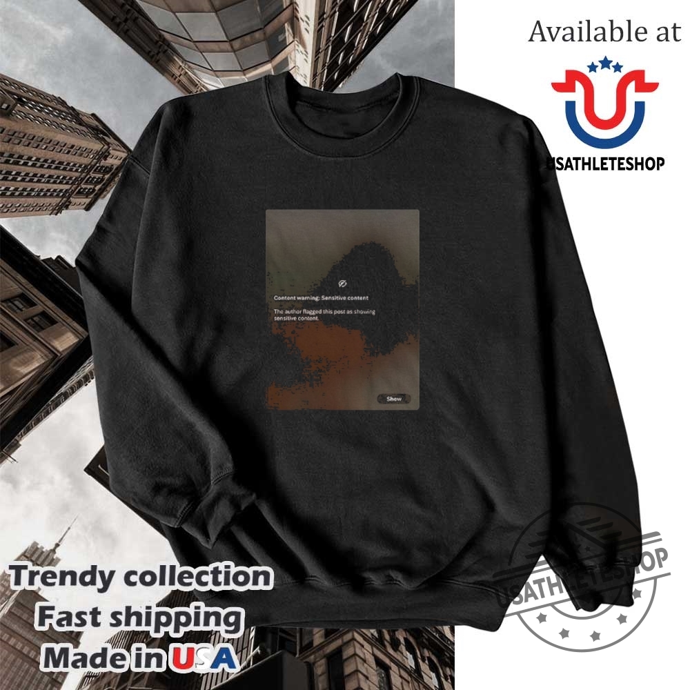 Twitter Sensitive Material Warning Shirt 5 Twitter sensitive material warning shirt