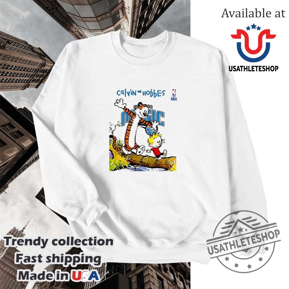 Nba Orlando Magic X Calvin And Hobbes Shirt 5 NBA Orlando Magic x Calvin and Hobbes shirt