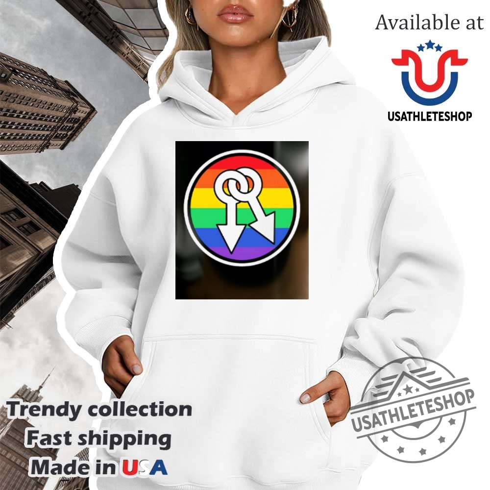 Male Symbols Rainbow Shirt 4 Male symbols rainbow shirt