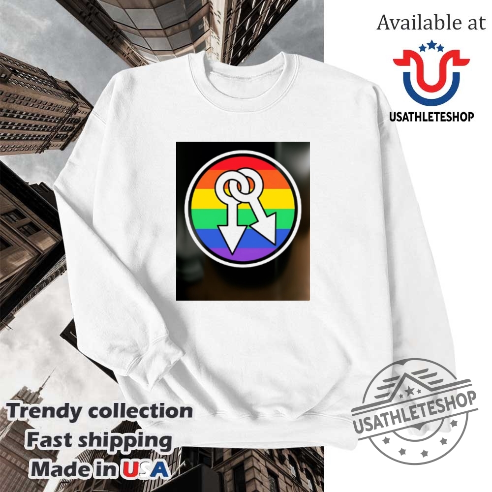 Male Symbols Rainbow Shirt 5 Male symbols rainbow shirt