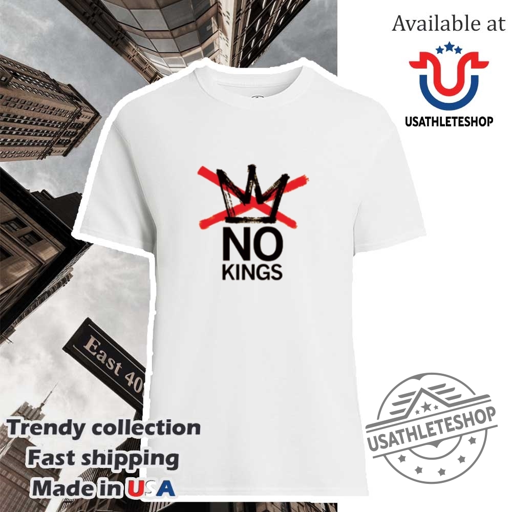 "Top Football and NBA-Themed Sneakers and Shirts for Fans" 26 No Kings Logo Gold Shirt