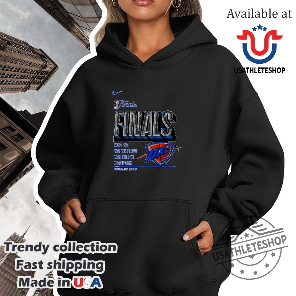 Oklahoma City Thunder Western Conference Finals 2025 Shirt 4 Oklahoma City Thunder Western Conference Finals 2025 shirt