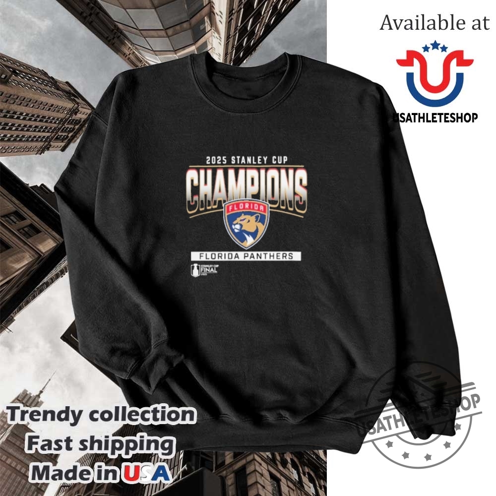 Florida Panthers 2025 Nhl Stanley Cup Champions Shirt 5 Florida Panthers 2025 NHL Stanley Cup Champions Shirt