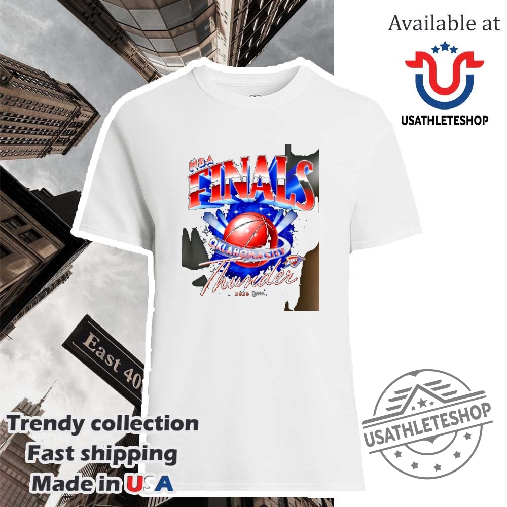 "Top NBA Shirts: Panthers, Thunder & Pacers Must-Haves for 2025" 12 Okc Thunder 2025 Nba Finals Space Shirt