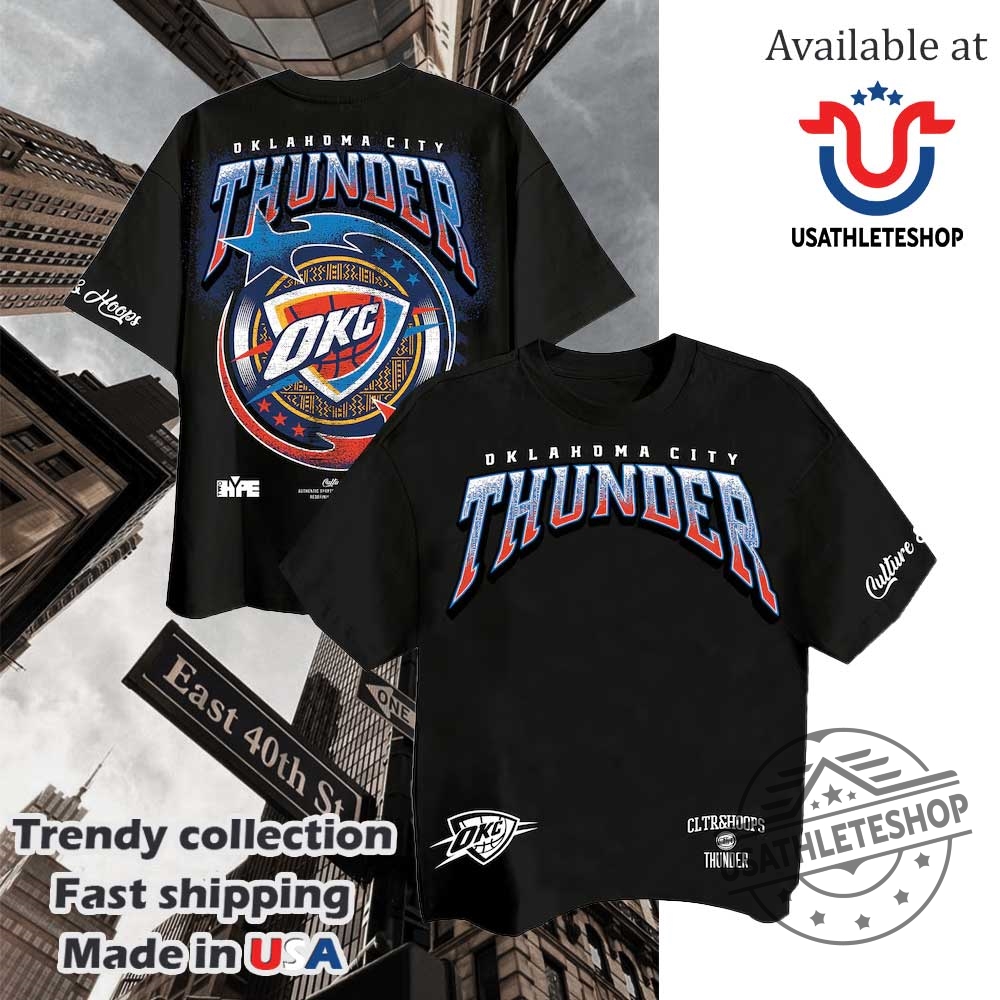 Oklahoma City Thunder Vintage Logo Shirt Classic Streetwear Graphic Tee For Fans 5 Oklahoma City Thunder Vintage Logo Shirt Classic Streetwear Graphic Tee for Fans
