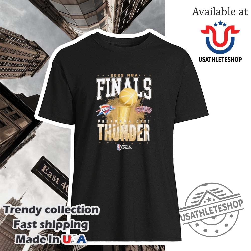 "Top NBA Shirts: Panthers, Thunder & Pacers Must-Haves for 2025" 27 Oklahoma City Thunder 2025 Nba Finals Partcipant Shirt