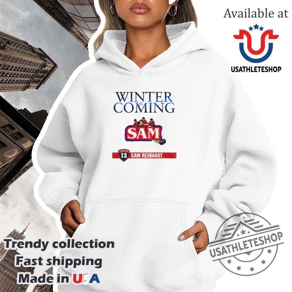 Florida Panthers Hockey Sam Reinhart Nhl Winter Is Coming Shirt 4 Florida Panthers Hockey Sam Reinhart NHL Winter is coming shirt