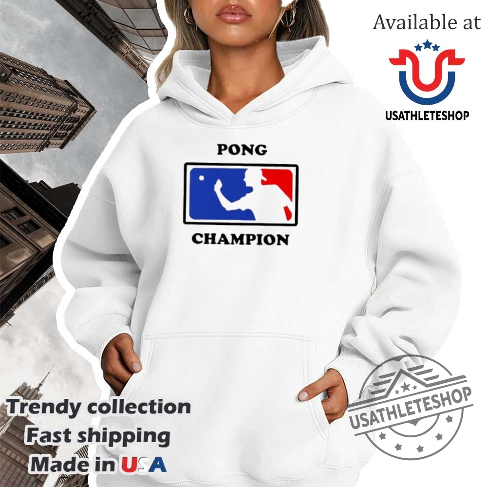 Pong Champion Parody Logo Mlb Shirt 4 Pong Champion Parody logo MLB shirt