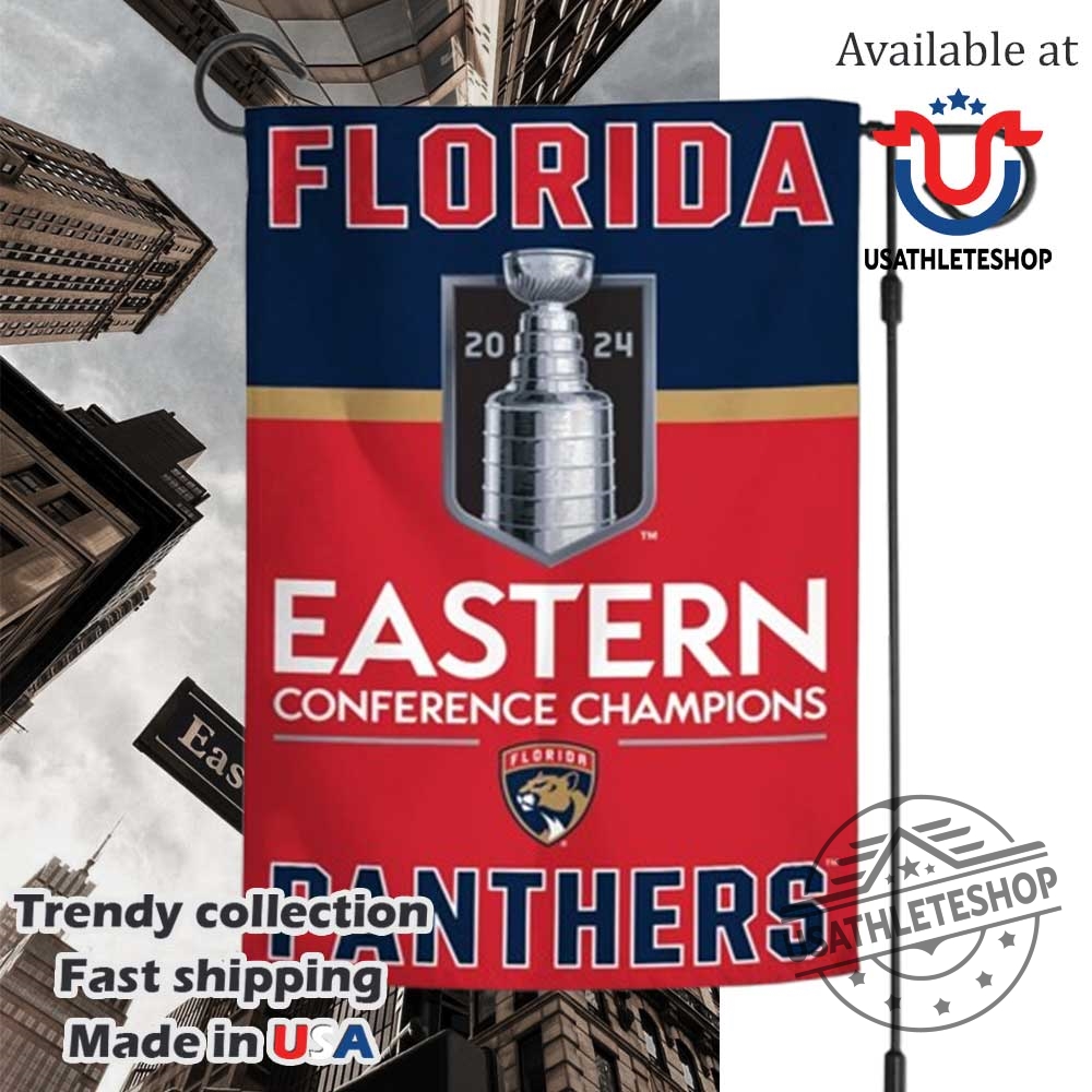 Florida Panthers 2024 Stanley Cup Final Garden Flag Eastern Conference Champions Doublesided Flag 6 Florida Panthers 2024 Stanley Cup Final Garden Flag – Eastern Conference Champions Double-Sided Flag