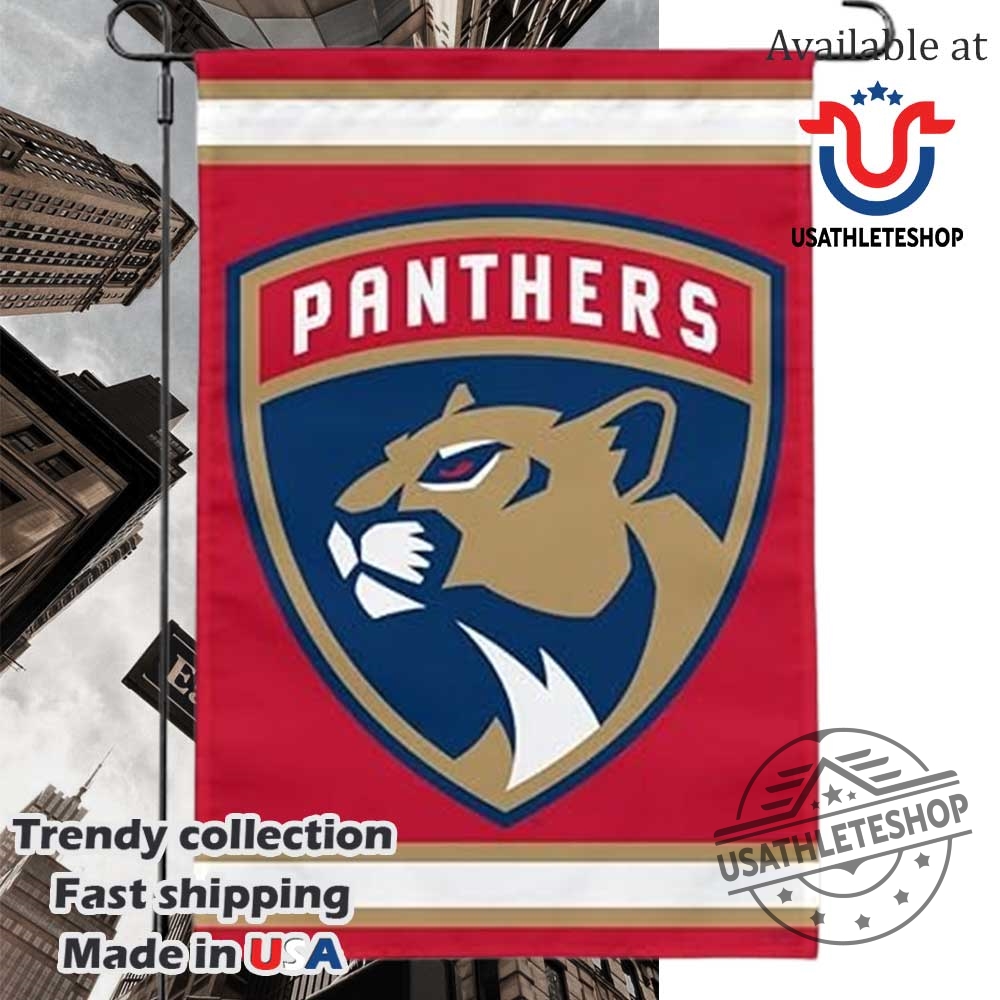 Nhl Florida Panthers Logo Garden Flag