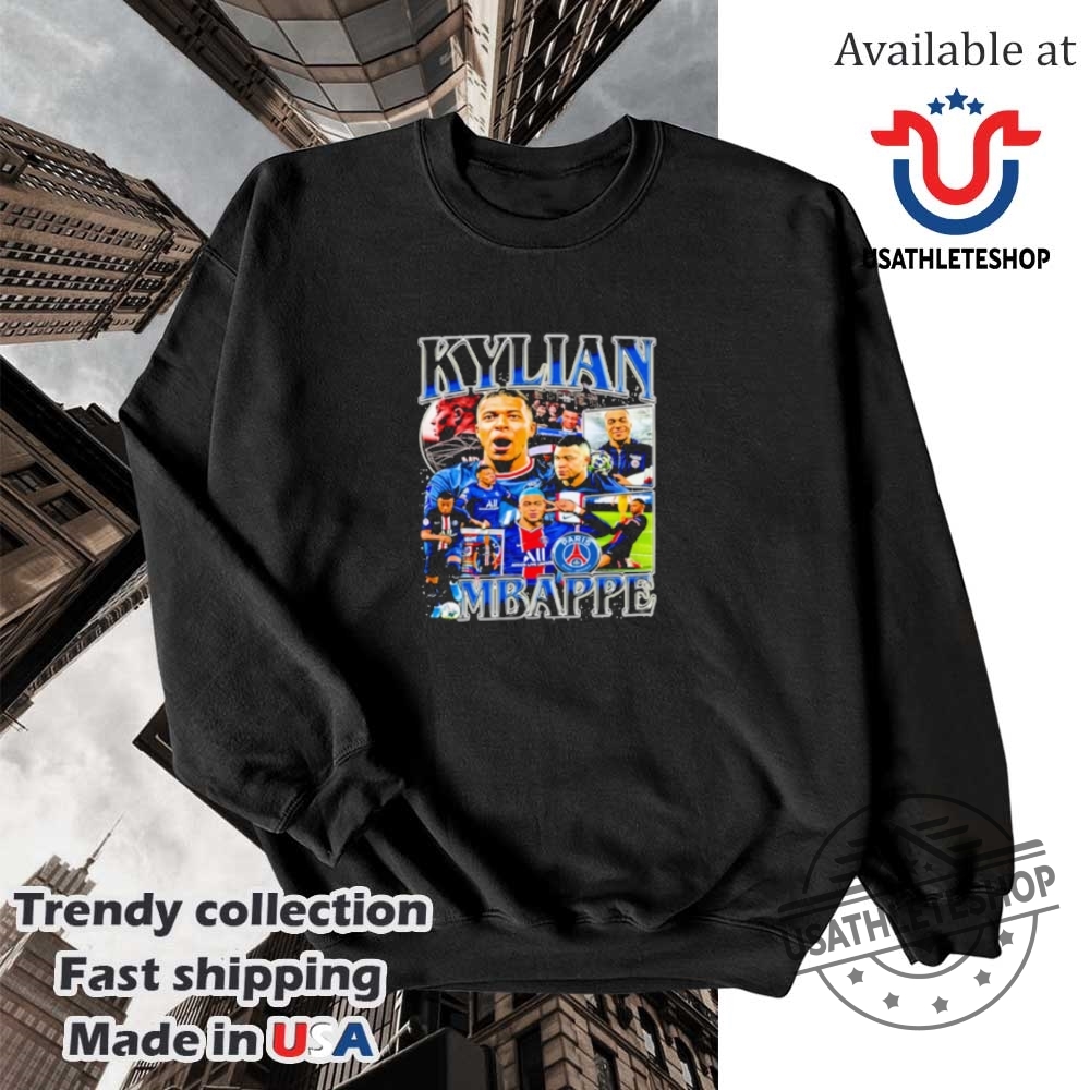 Psg Kylian Mbappe Player Football Soccer Shirt 5 PSG Kylian Mbappe player football soccer shirt