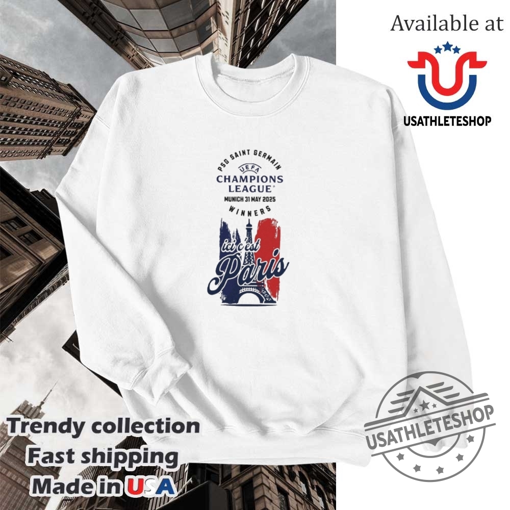 Psg Champions League Victory Shirt 5 PSG Champions League Victory Shirt