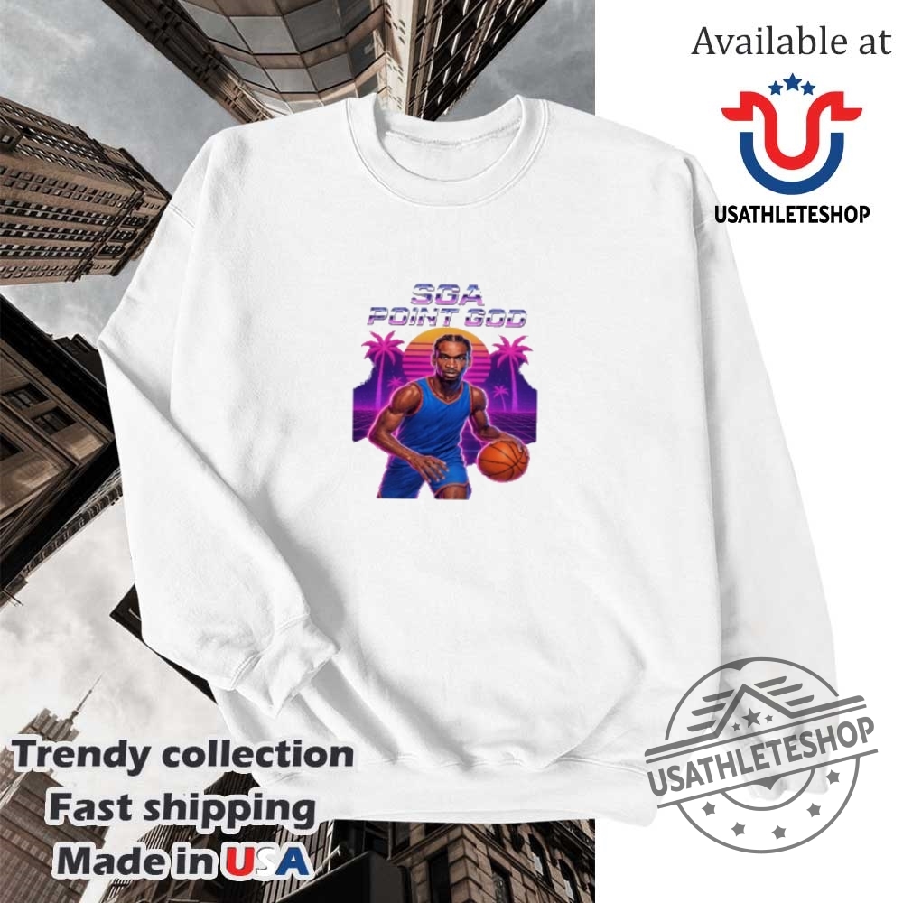 The Neon Court Sga Point God Shai Gilgeousalexander Shirt 5 The Neon Court SGA point God Shai Gilgeous-Alexander shirt