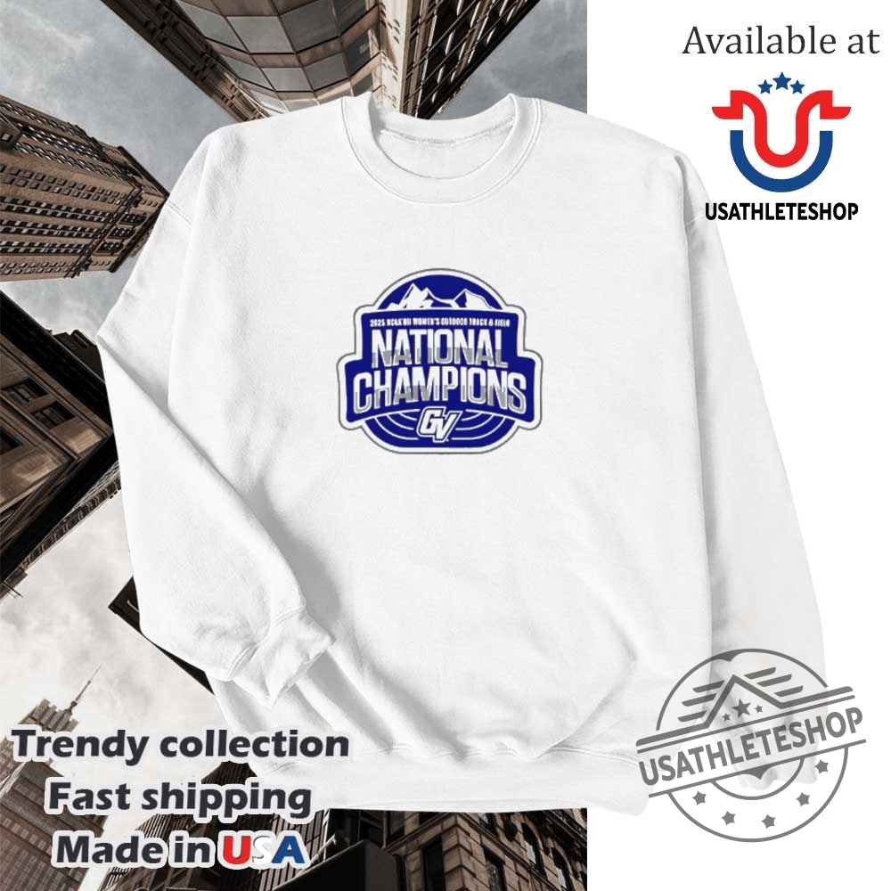2025 Womens Outdoor Track Field National Champions Logo Shirt 5 2025 Women’s Outdoor Track & Field National Champions logo shirt