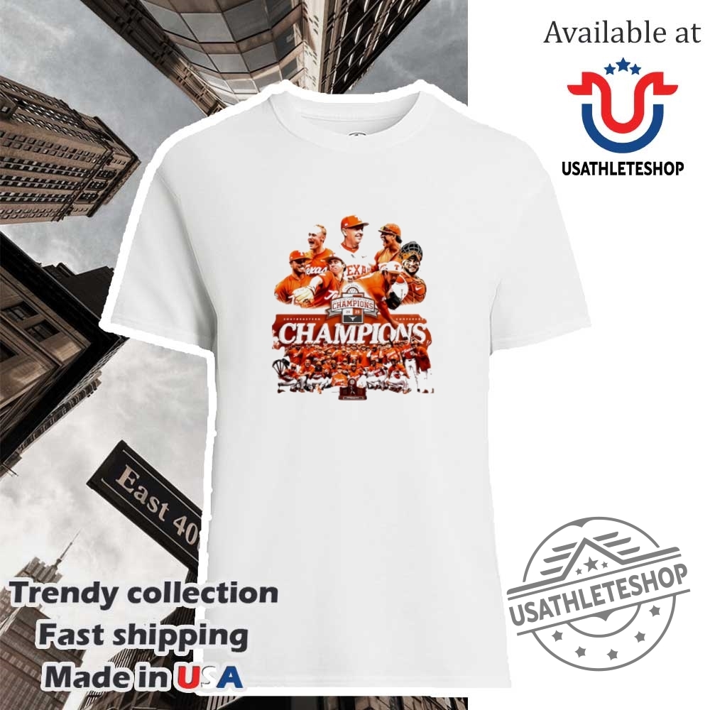 Texas Baseball Southeastern Conference Champions 2025 Shirt