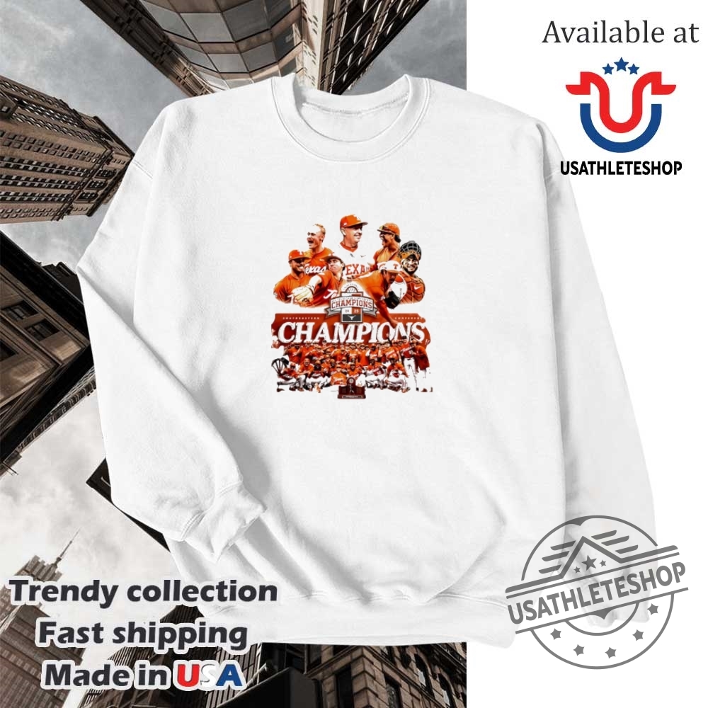Texas Baseball Southeastern Conference Champions 2025 Shirt 5 Texas Baseball Southeastern Conference Champions 2025 shirt