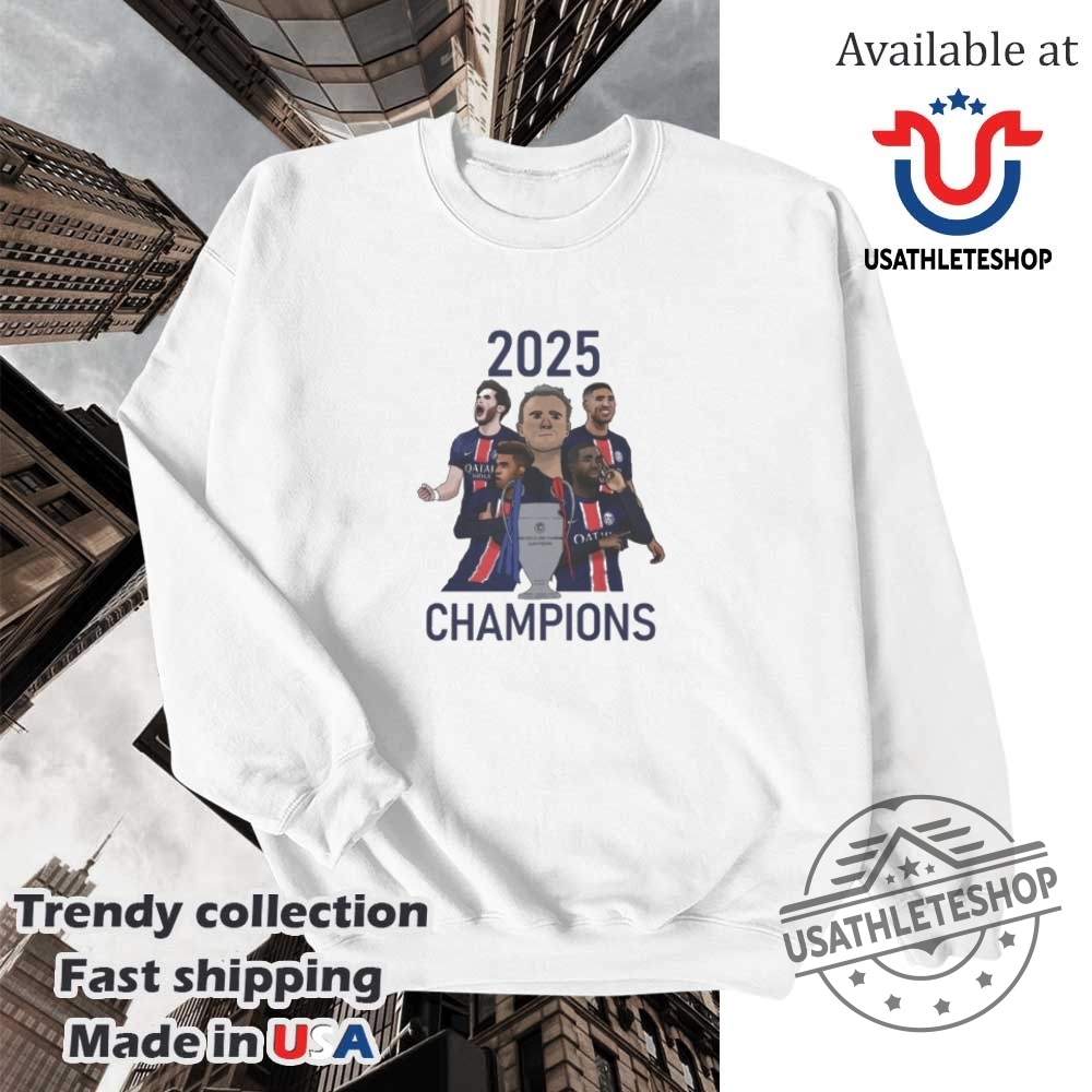 Psg Champions League 2025 Ulc Shirt 5 PSG Champions League 2025 ULC Shirt