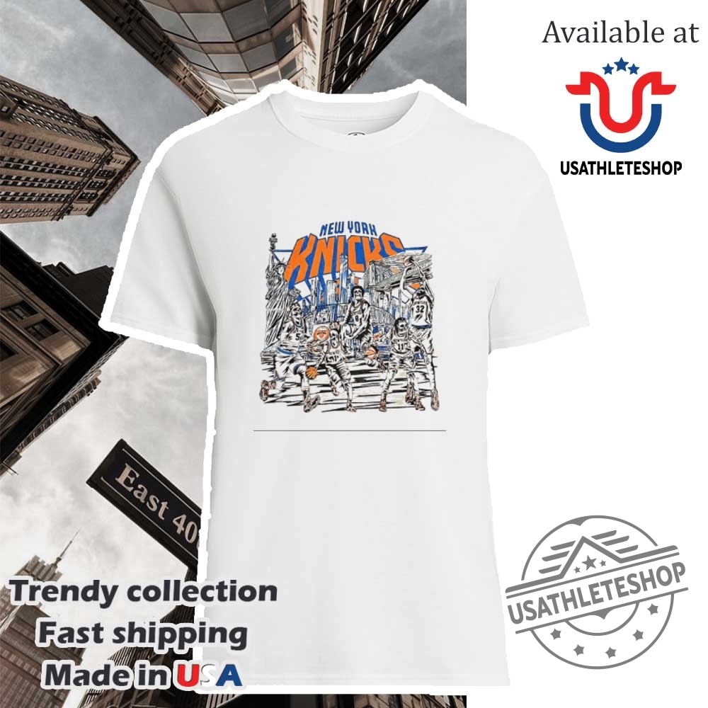 Skeleton Vs New York Knicks Nba Basketball Ny City Shirt