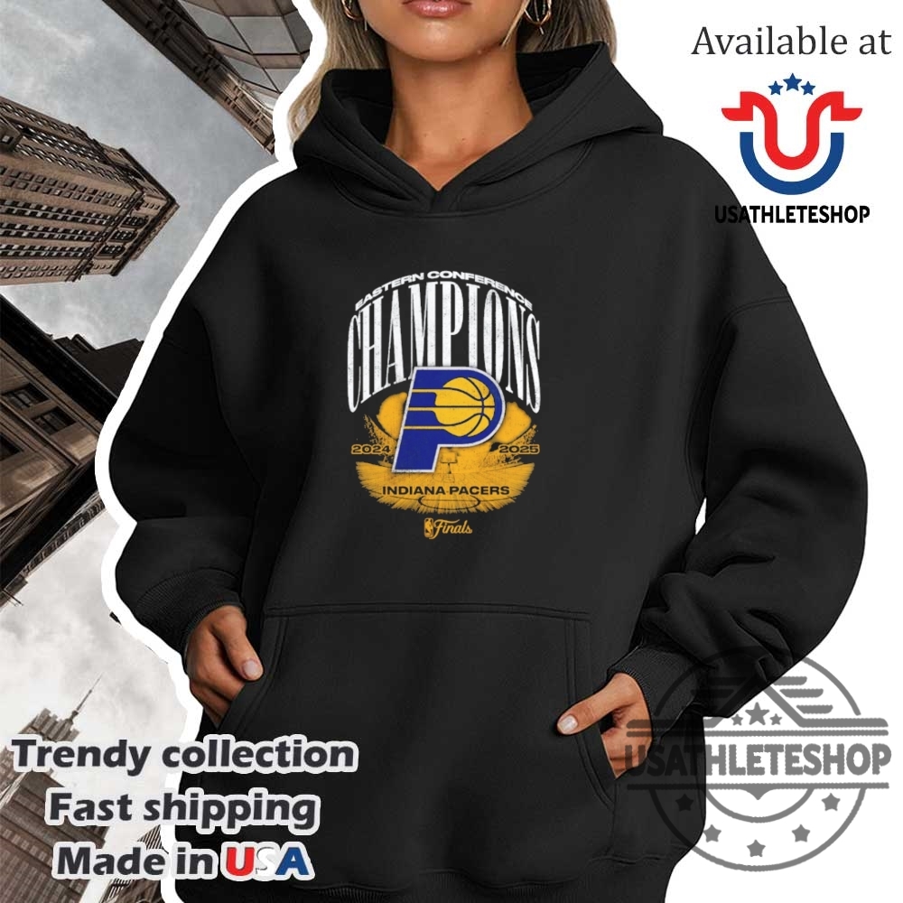 Indiana Pacers 20242025 Eastern Conference Champions Shirt 4 Indiana Pacers 2024-2025 Eastern Conference Champions shirt