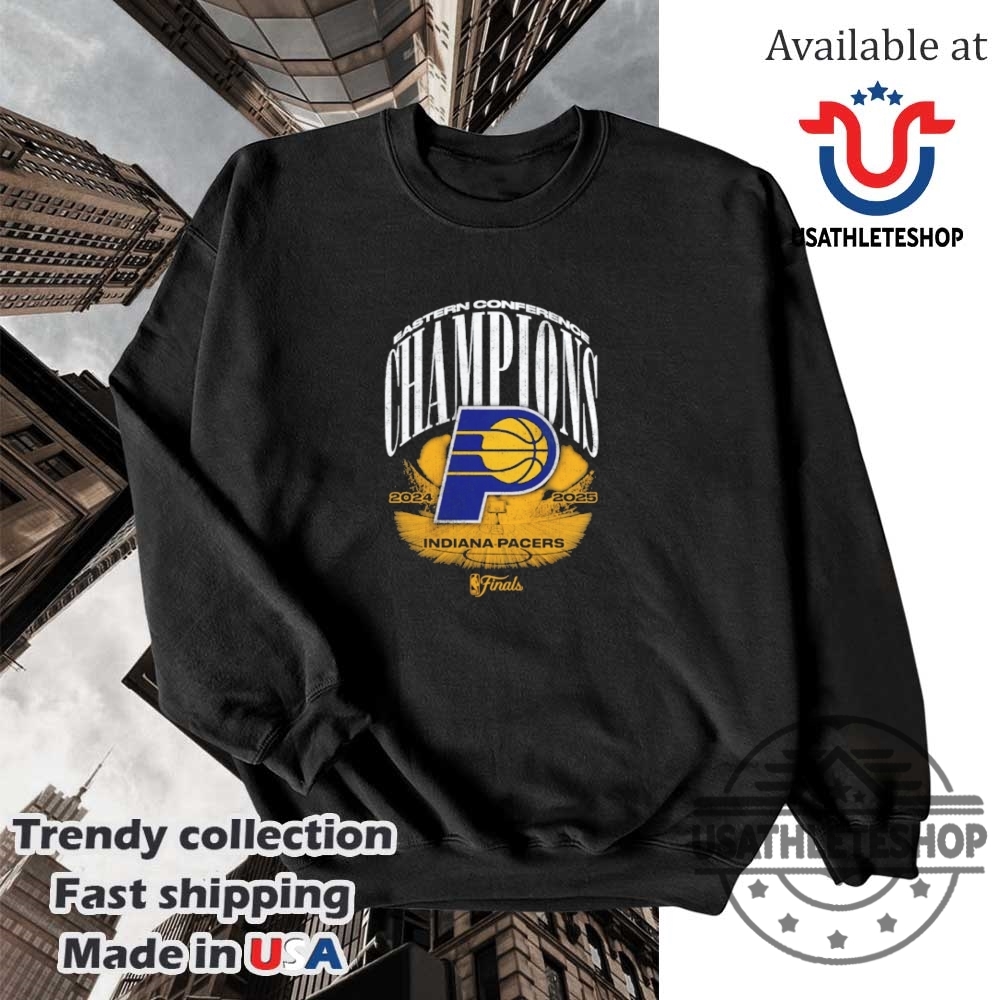 Indiana Pacers 20242025 Eastern Conference Champions Shirt 5 Indiana Pacers 2024-2025 Eastern Conference Champions shirt