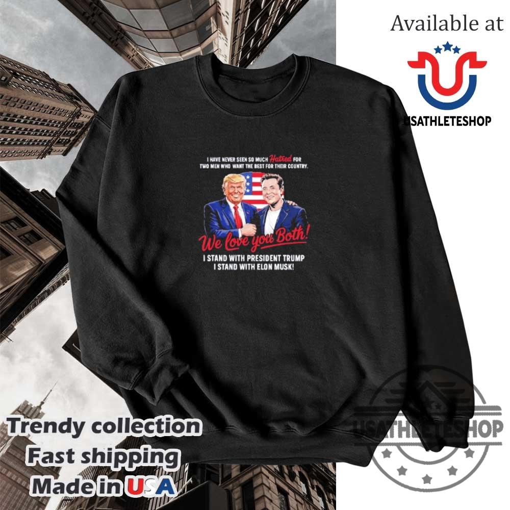 We Love You Both I Stand With Donald Trump And Elon Musk Shirt 5 We love you both I stand with Donald Trump and Elon Musk shirt