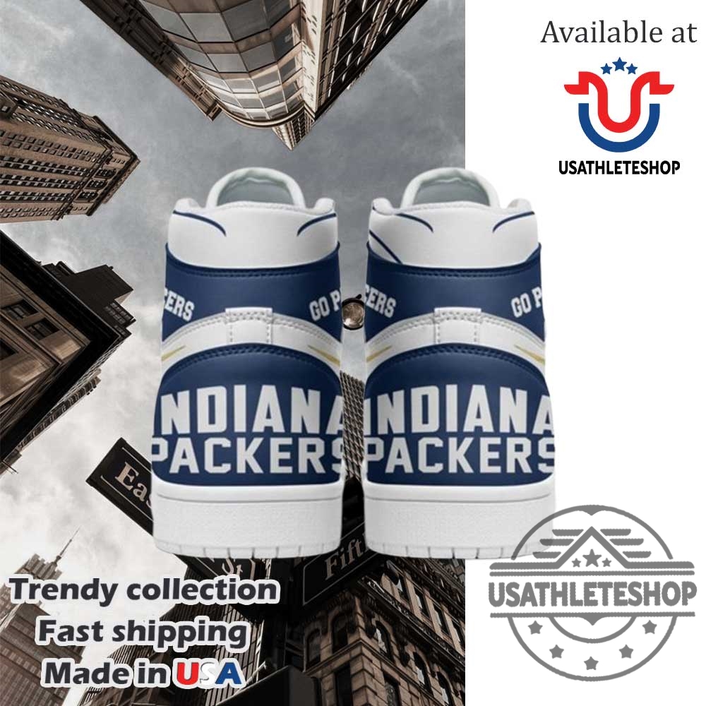 Indiana Packers Go Pacers Air Jordan 1 7 Indiana Packers Go Pacers Air Jordan 1