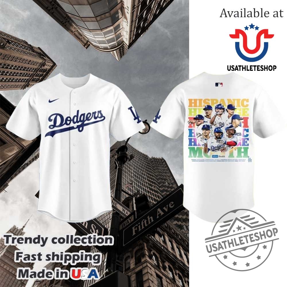 Los Angeles Dodgers Hispanic Heritage Month Baseball Jersey