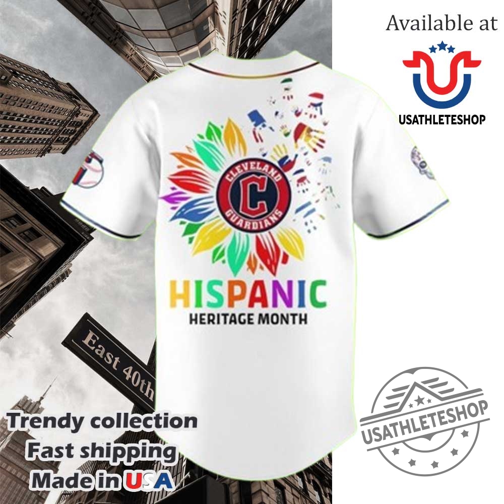 Cleveland Guardians Hispanic Heritage Night Jersey 5 Cleveland Guardians Hispanic Heritage Night Jersey