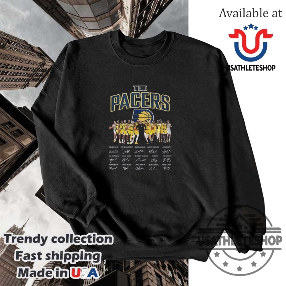 The Indiana Pacers Nba Signatures Shirt 5 The Indiana Pacers NBA signatures shirt