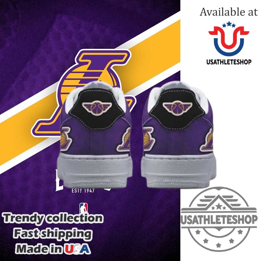 Lebron James Lakers Sneakers Purple Air Force 1 Style Fan Shoes 7 LeBron James Lakers Sneakers – Purple Air Force 1 Style Fan Shoes