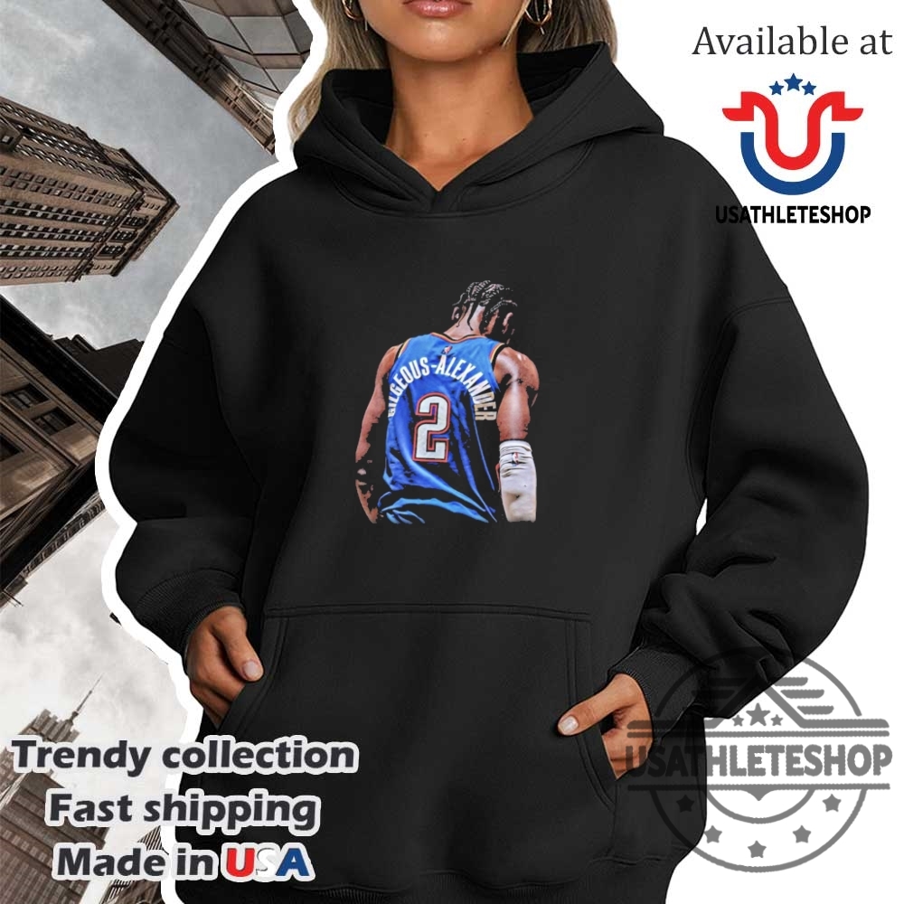 Shai Gilgeousalexander One Of One Shirt 4 Shai Gilgeous-Alexander One Of One Shirt