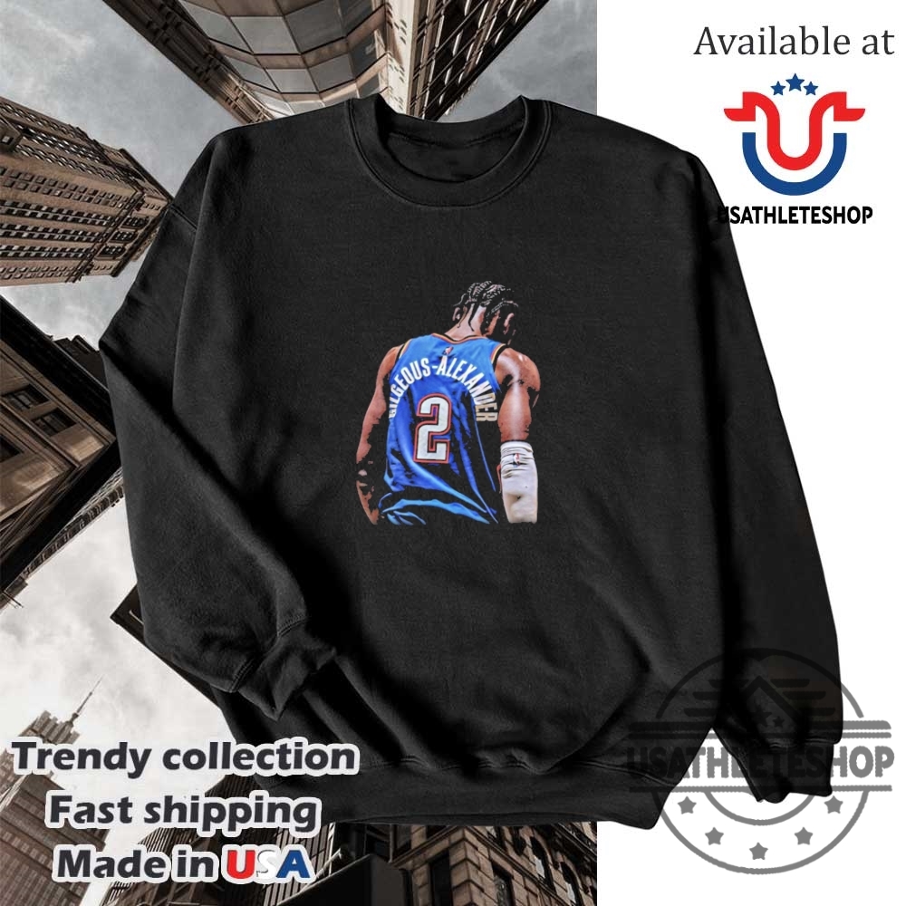Shai Gilgeousalexander One Of One Shirt 5 Shai Gilgeous-Alexander One Of One Shirt