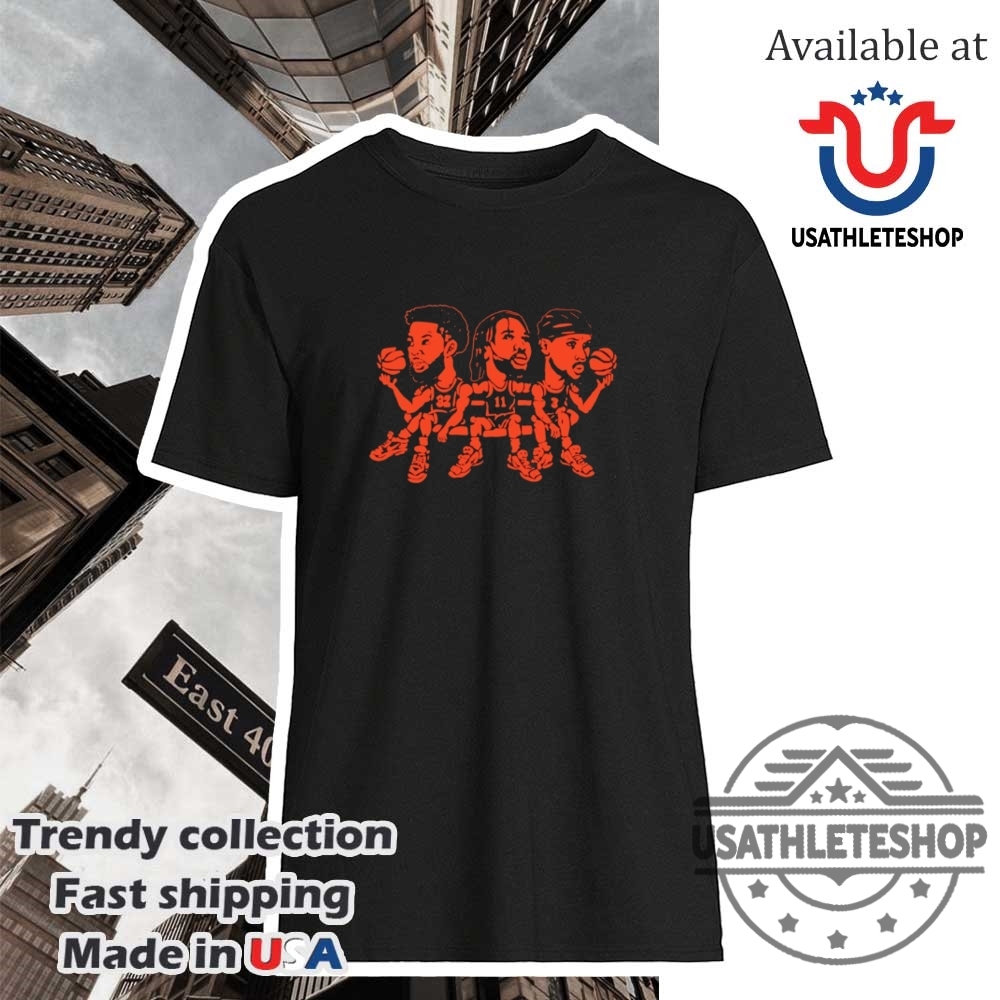 Trio Ny New York Knicks Cartoon Shirt