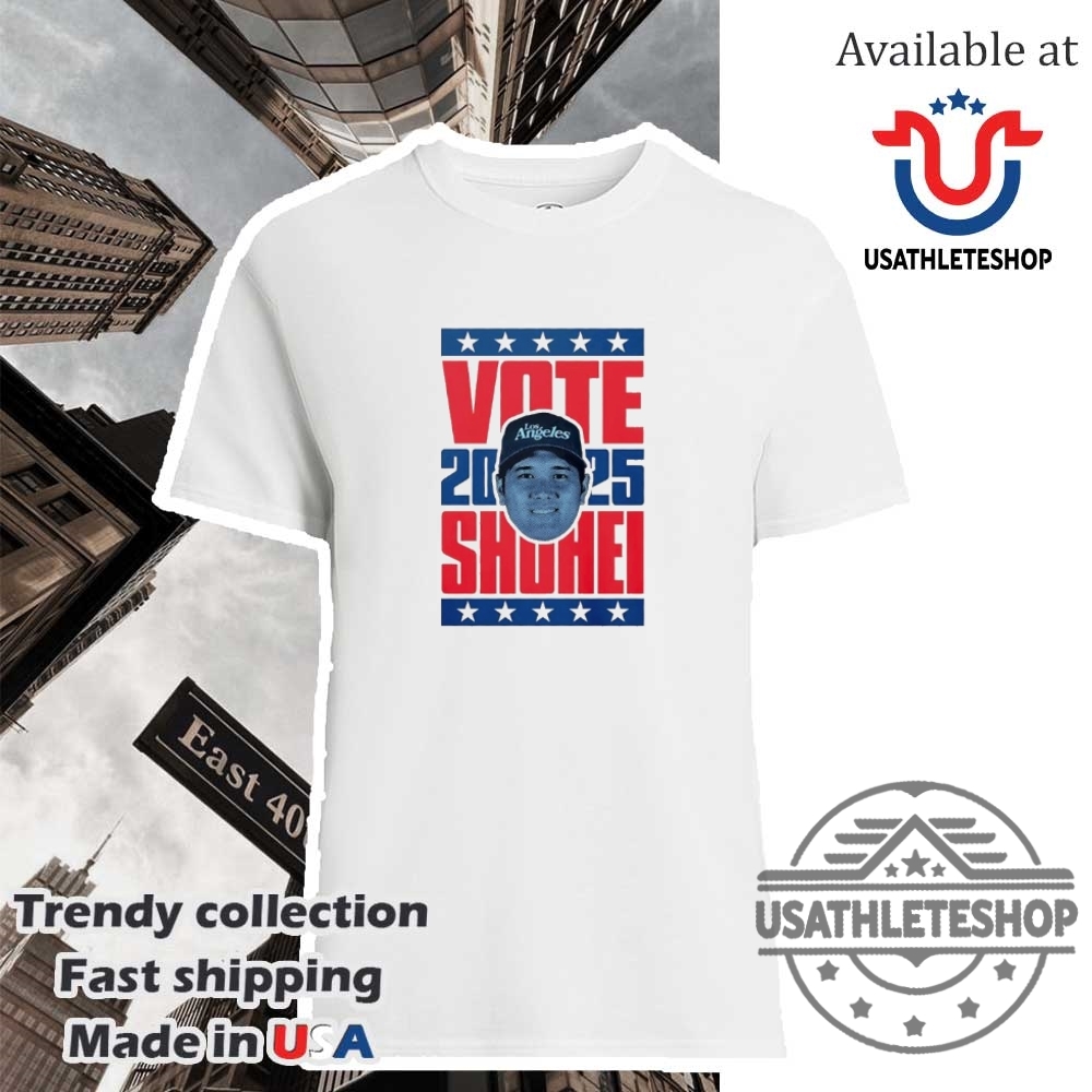 "Top NBA Posters and Sports Shirts for Dedicated Fans" 23 Shohei Ohtani Los Angeles Dodgers Vote 2025 Shirt