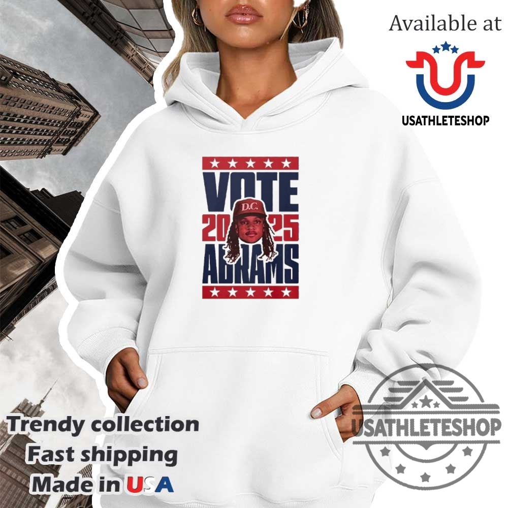 Cj Abrams Washington Nationals Vote 2025 Shirt 4 CJ Abrams Washington Nationals Vote 2025 shirt
