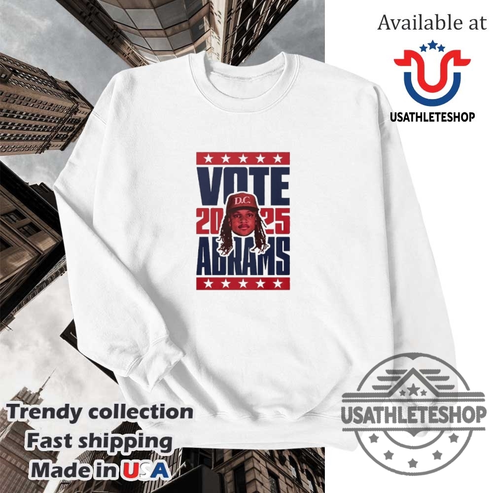 Cj Abrams Washington Nationals Vote 2025 Shirt 5 CJ Abrams Washington Nationals Vote 2025 shirt