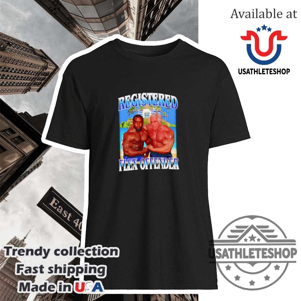 "Top NBA Posters and Sports Shirts for Dedicated Fans" 30 Registered Flex Offender Shirt