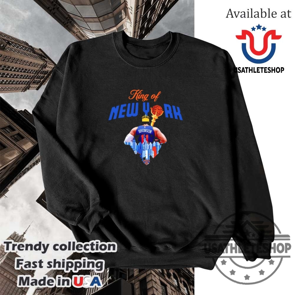 King Of New York Jalen Brunson Skyline Shirt 5 King of New York Jalen Brunson skyline shirt