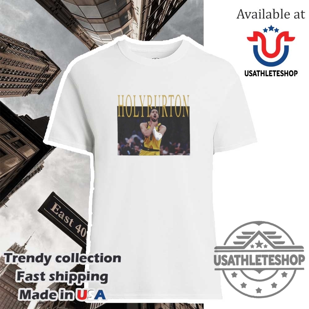 "Top NBA Posters and Sports Shirts for Dedicated Fans" 36 Tyrese Haliburton Choke Celebration Pacers Nba Playoffs Against Knicks Shirt